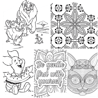 14,500+ Fun & Creative Coloring Pages for All Ages! - Velocoxstore